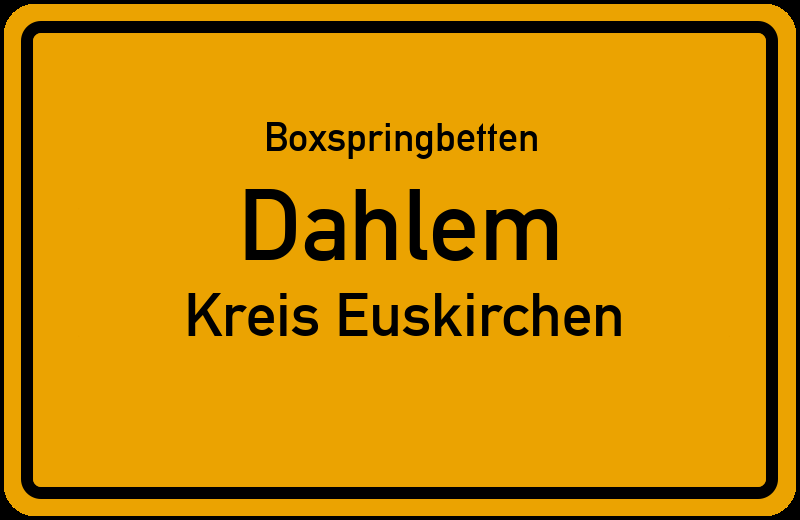 Boxspringbetten Dahlem - Kreis Euskirchen