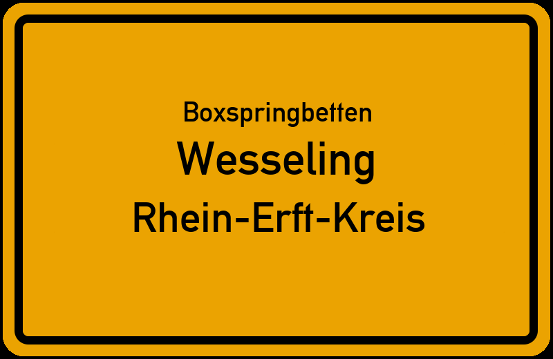 Boxspringbetten Wesseling - Rhein-Erft-Kreis